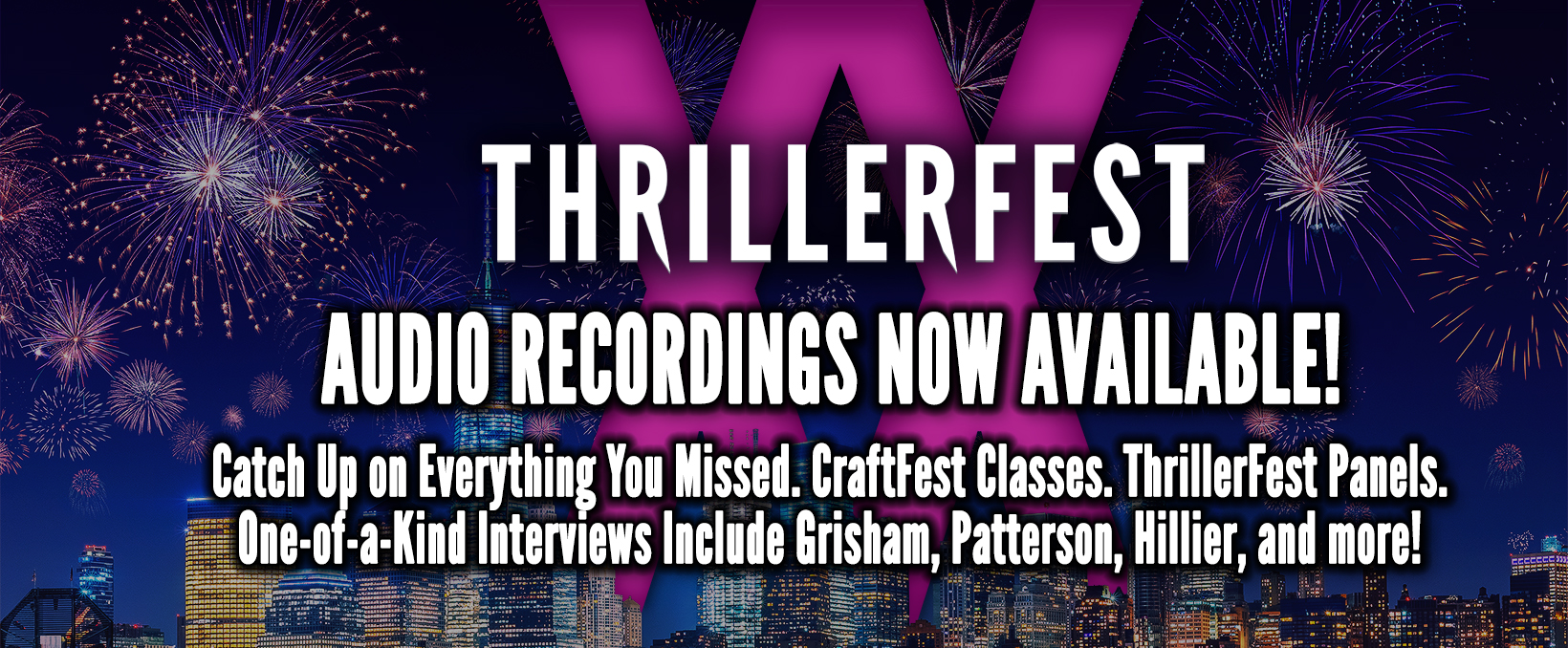 ThrillerFest Audio